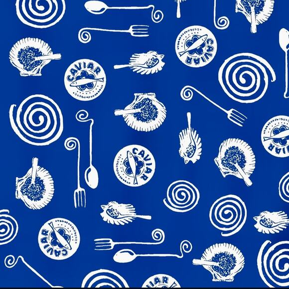 New Lisa Says Gah Erin Tank Top Asymmetrical Ruched in Blue Caviar Dreams Print - Picture 6 of 13